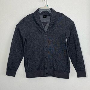 Armani Exchange Men’s Charcoal Gray Cardigan Size L